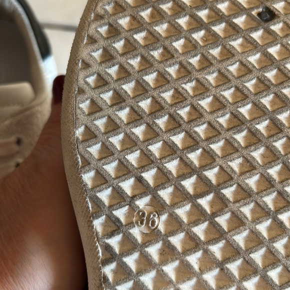 MELINE made in Italy white glitter runners size 36 (US 6) - Picture 11 of 11